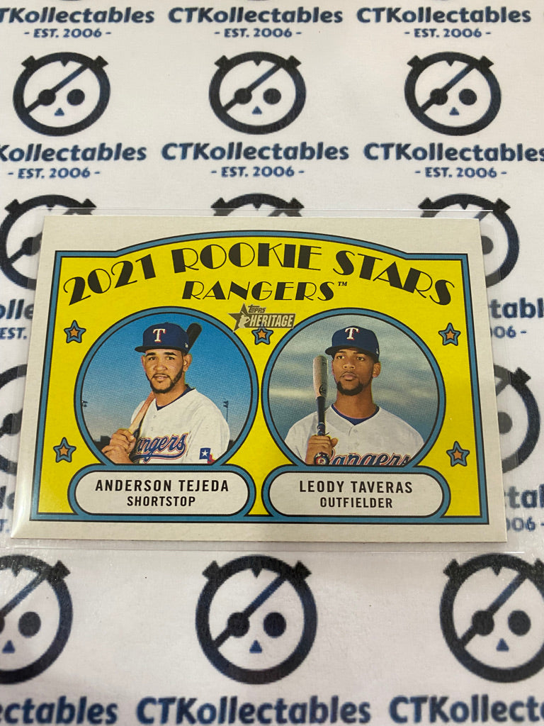 2021 MLB Heritage 2021 Rookie Stars Rangers Tejeda/Taveras #400
