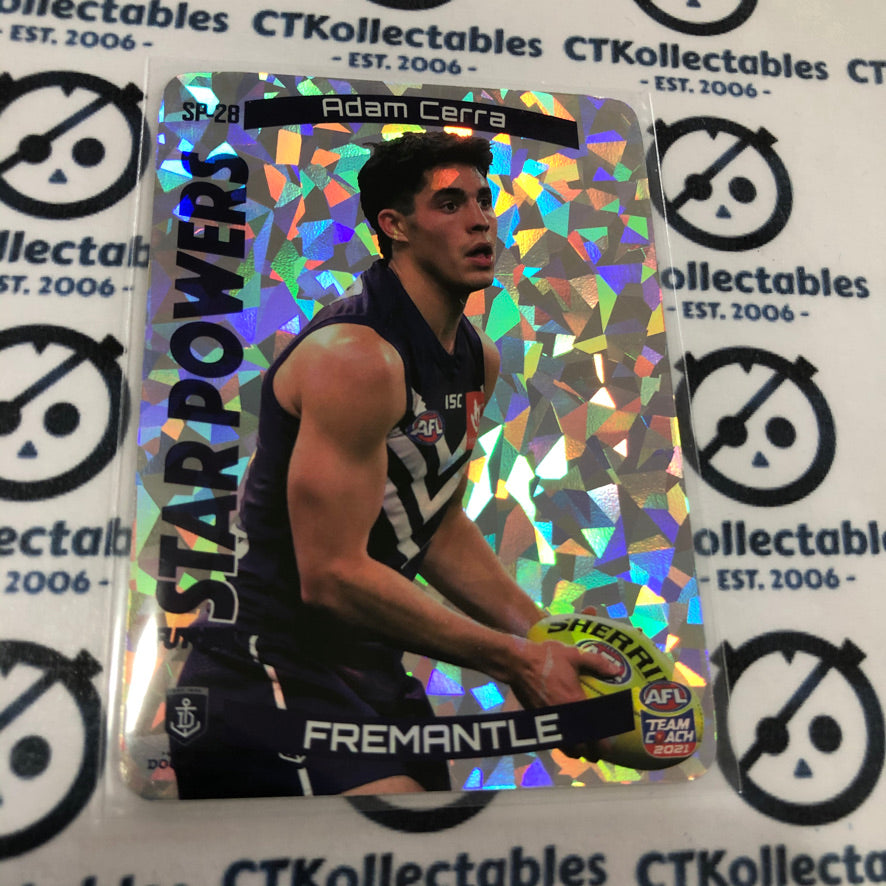 2021 AFL Teamcoach Star Power Silver- Adam Cerra SP-28