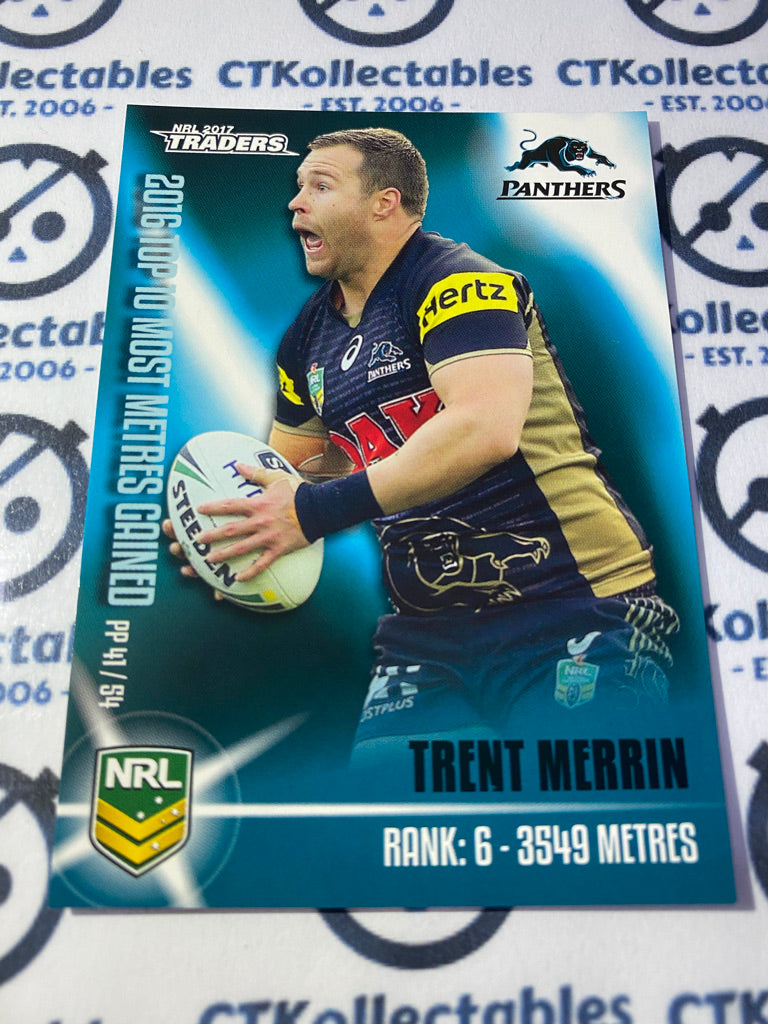 2017 NRL Traders Puzzle Piece Trent Merrin PP41/54 Panthers