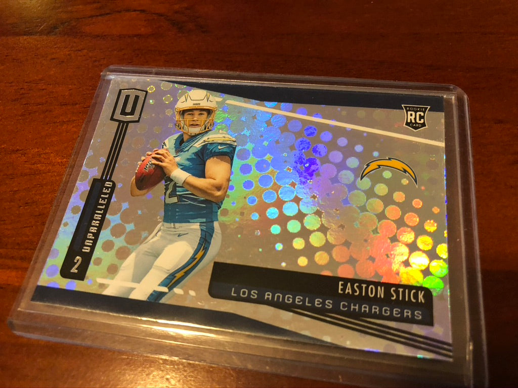 Easton Stick ROOKIE #262 2019 NFL Unparalleled