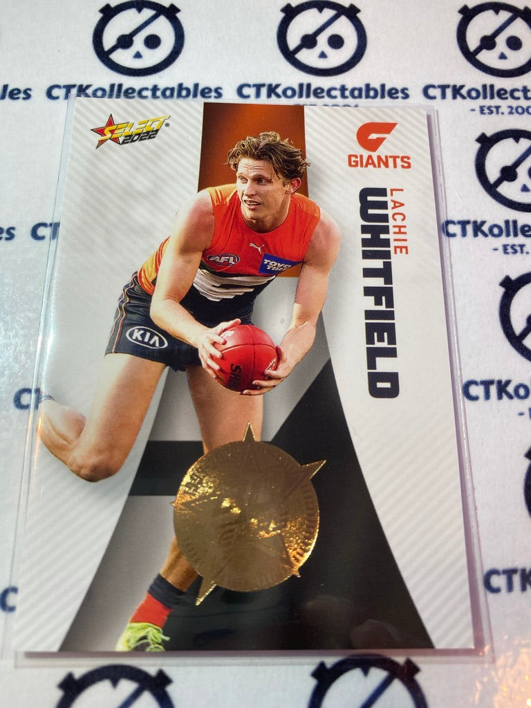 2022 AFL Footy Stars Gold 30th Anniversary - Lachie Whitfield #81