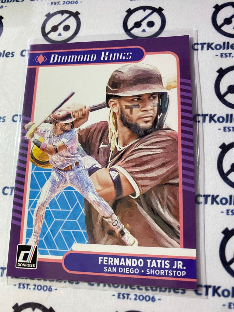 2021 Panini Donruss Baseball Fernando Tatis Jr. Diamond Kings #27 San Diego