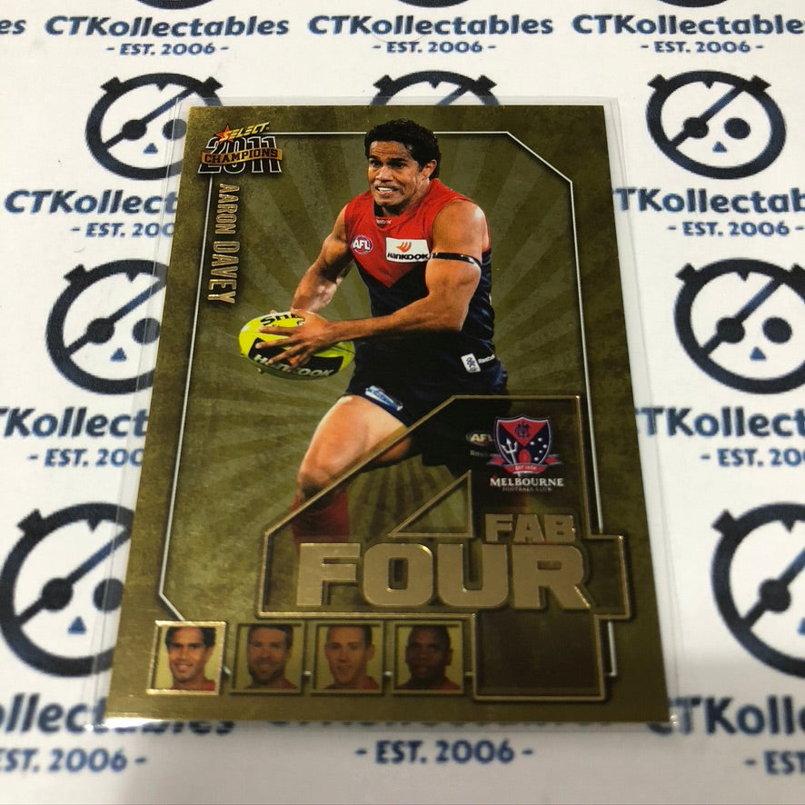 Aaron Davey Fab Four FFG37 2011 AFL Champions