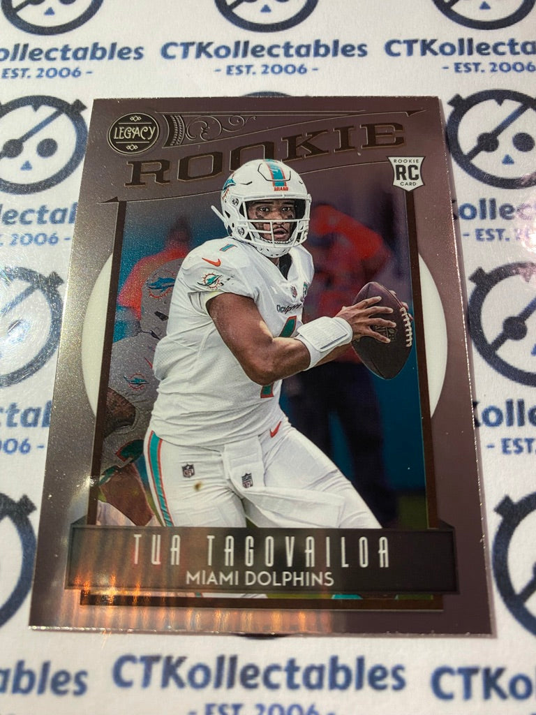 2020 NFL Chronicles Legacy Tua Tagovailoa Premuim Rookie #202 RC Dolphins