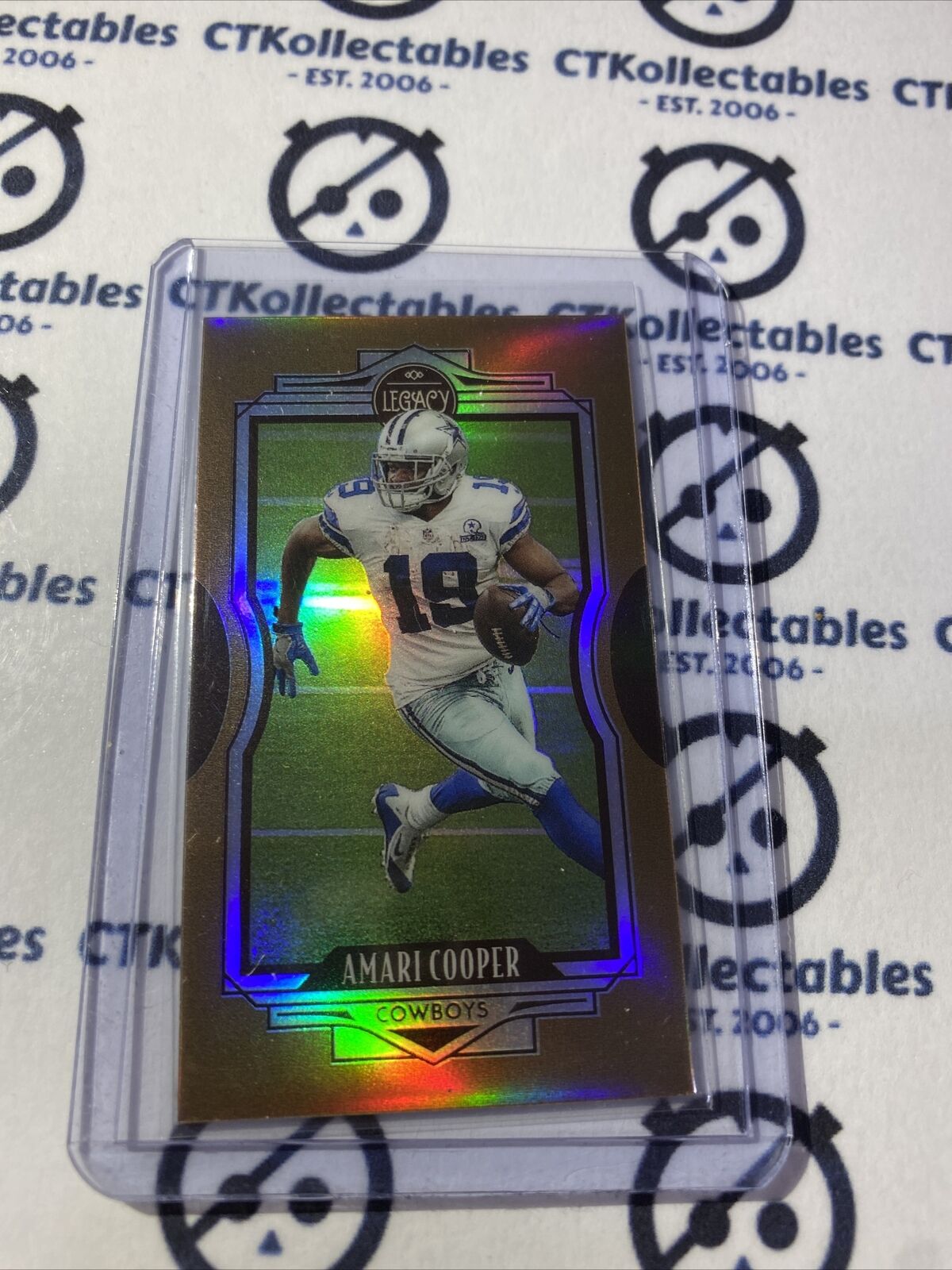 2021 NFL Legacy Amari Cooper Bronze Mini #065/100 Cowboys
