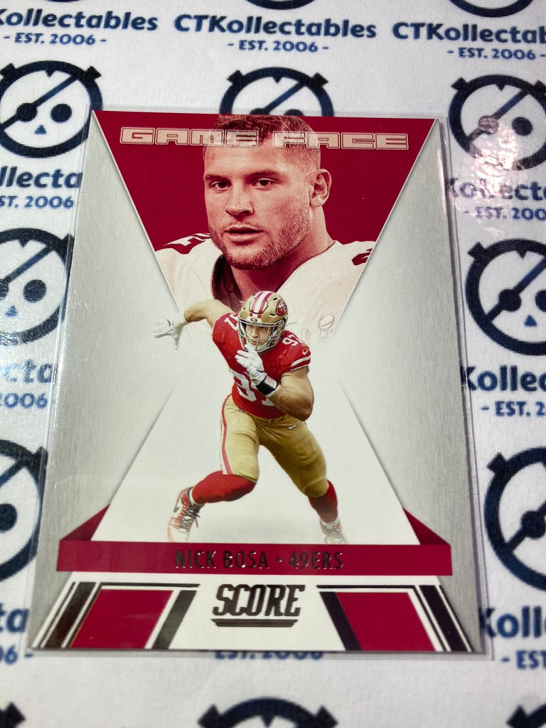 2021 NFL Panini Score Game Face Nick Bosa #GF3 49ers