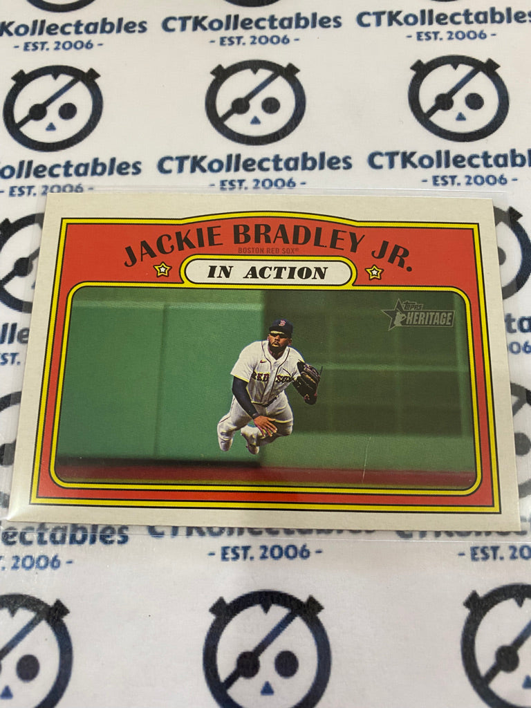 2021 MLB Heritage In Action Jackie Bradley Jr. #172 (puzzle a) White Sox