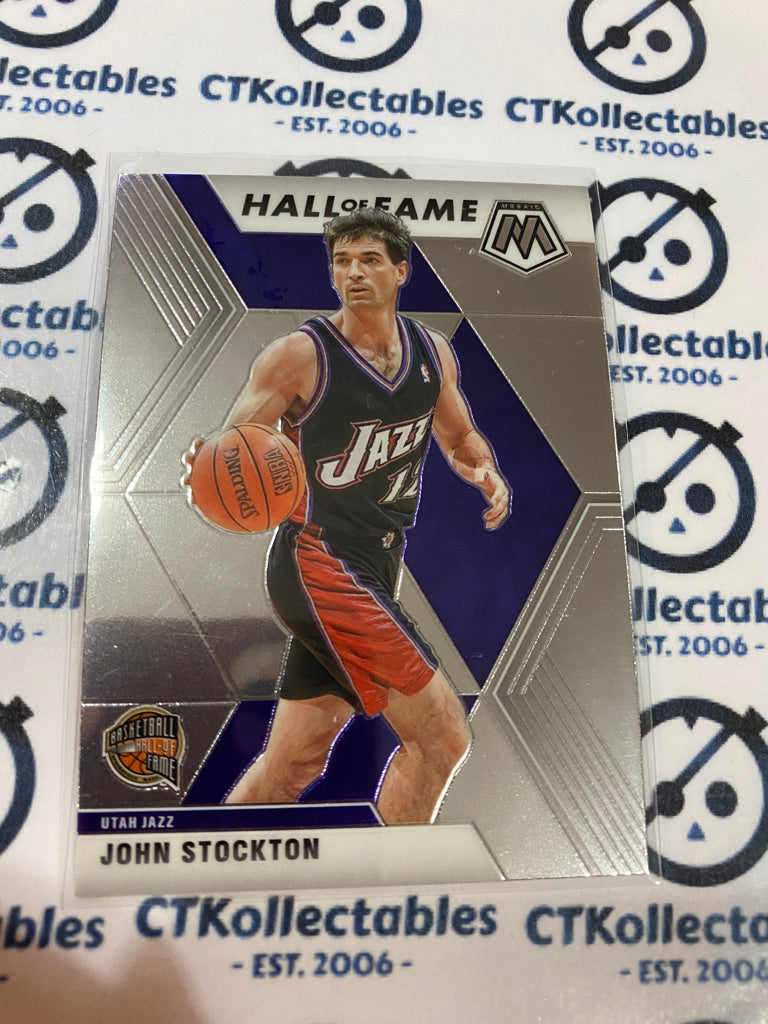 2019-20 NBA Mosaic John Stockton Hall of fame #293