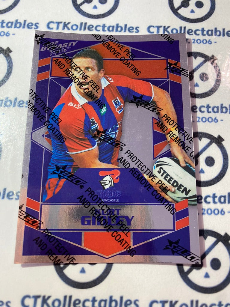 2012 NRL Select Dynasty Silver Parallel #SP93 Kurt Gidley Knights