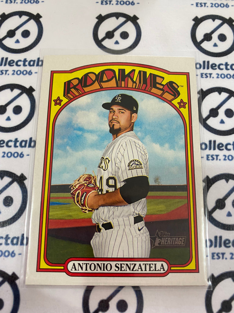 2021 MLB Heritage Rookies Antonio Senzatela RC #271 Rockies
