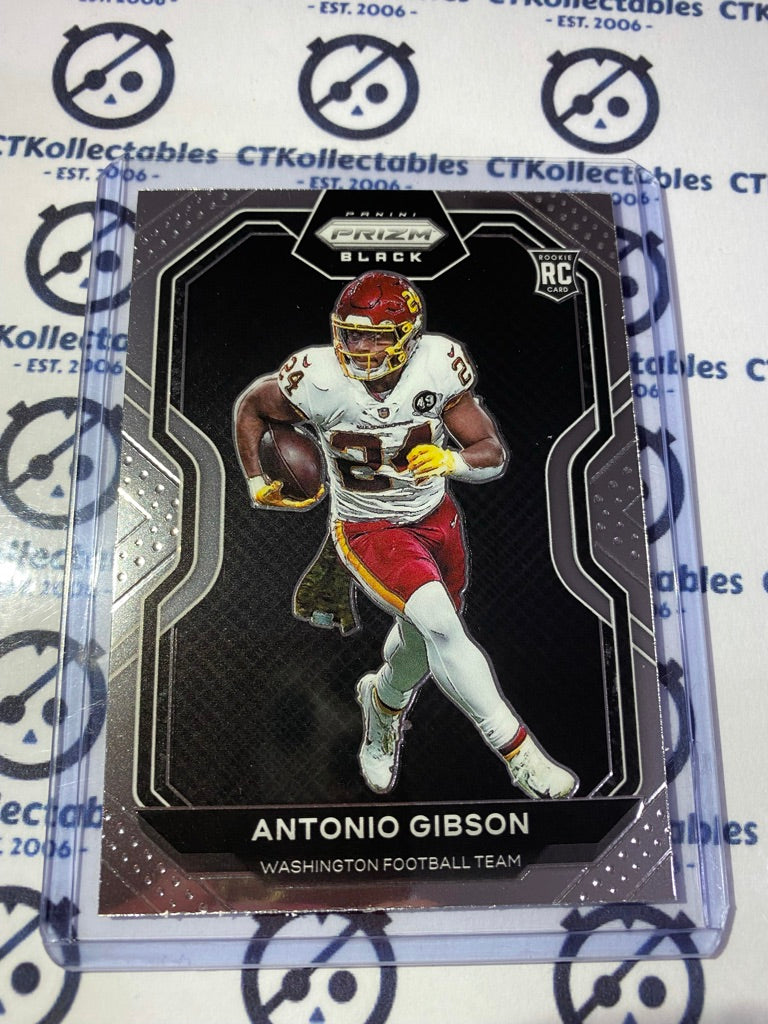 2020 NFL Chronicles Prizm Black Antonio Gibson RC #PB-18 Washington