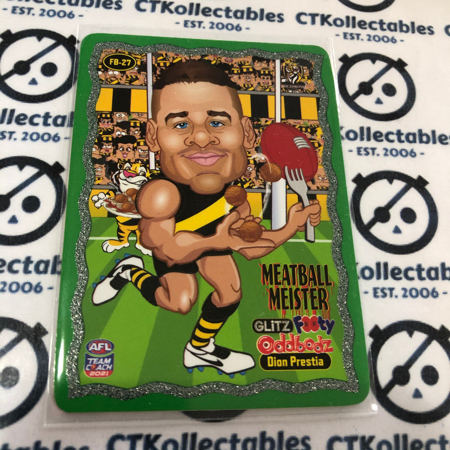 2021 AFL Teamcoach Dion Prestia Glitz Oddbodz FB-27