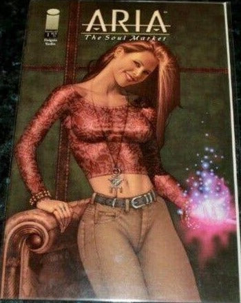 ARIA # 1 THE SOUL MARKET IMAGE / AVALON STUDIOS VF COMIC BOOK 2001