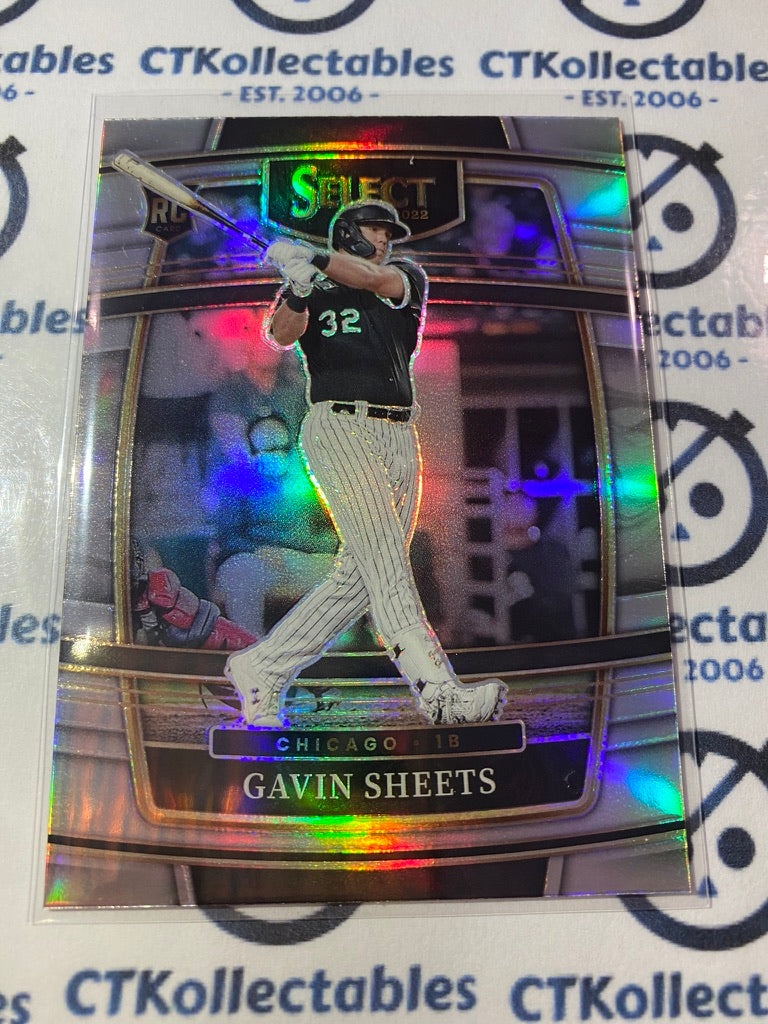 2022 Panini Select Baseball Gavin Sheets Concourse RC Silver Prizm #15 Chicago