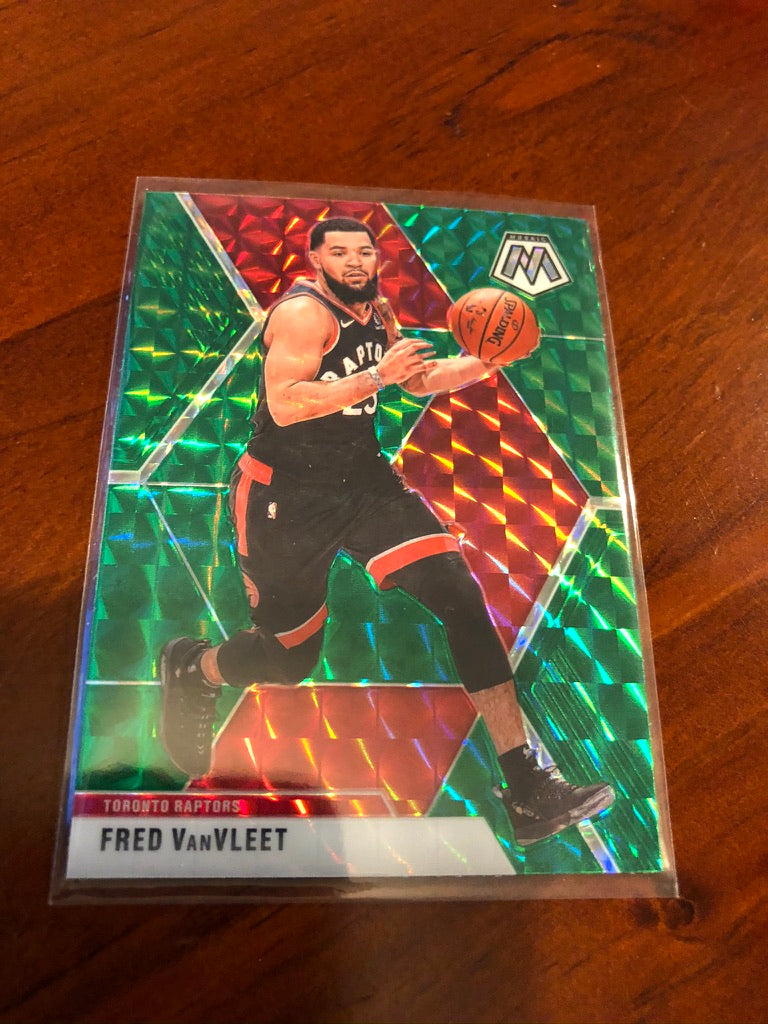 Fred VanVleet Mosaic green Prizm #9 2019-20 NBA Mosaic