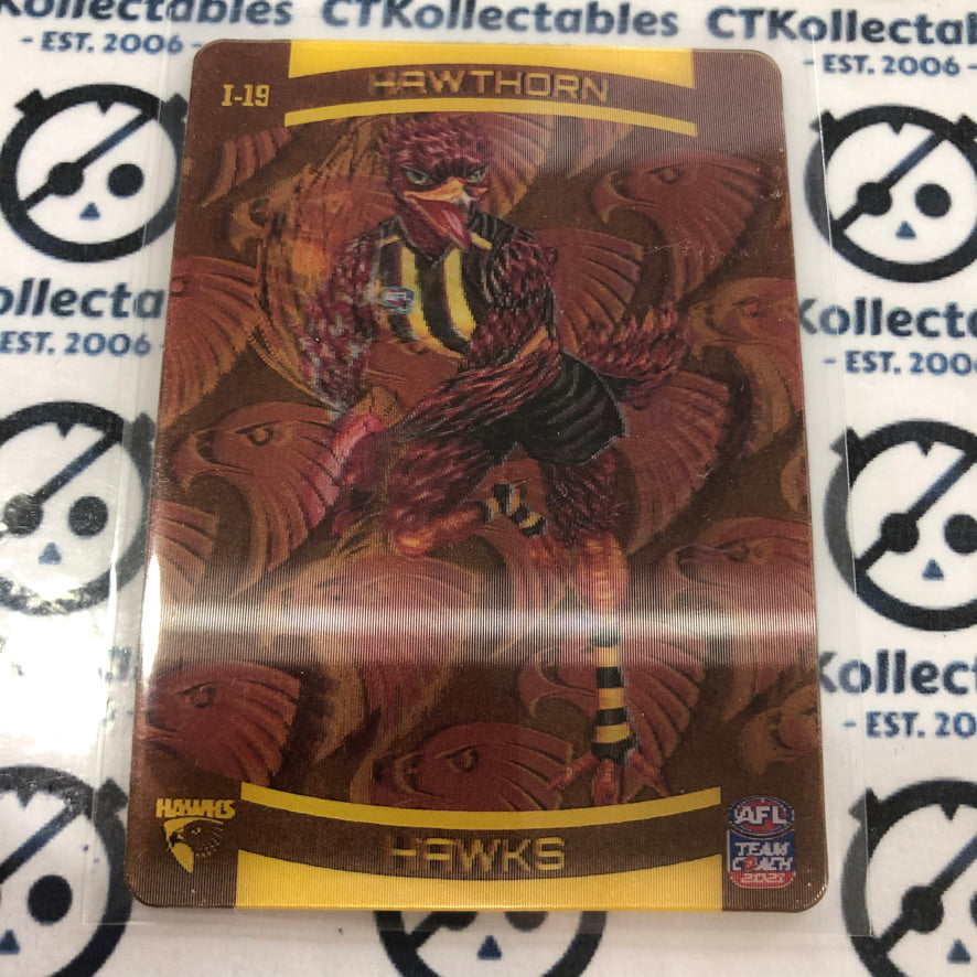 2021 AFL Teamcoach Club Card Hawthorn Hawks 3D Icons I-19