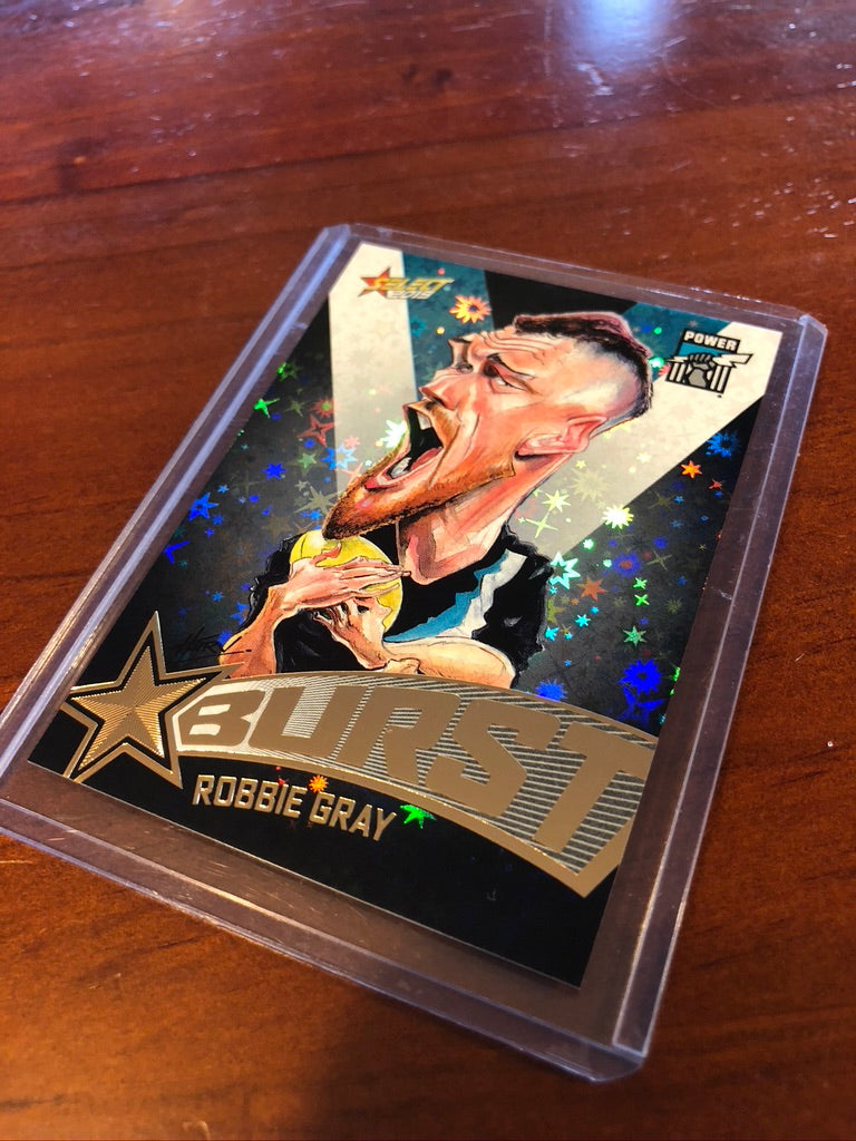 Robbie Gray Starburst Caricature SBTC50 2019 footy stars