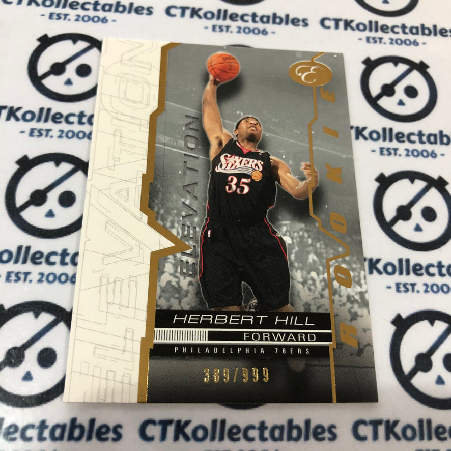 2007-08 Bowman Elevation #79 Herbert Hill Rookie #389/999 76ers