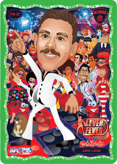 2022 AFL Teamcoach Footy Oddbodz FB-21 Jake Lever