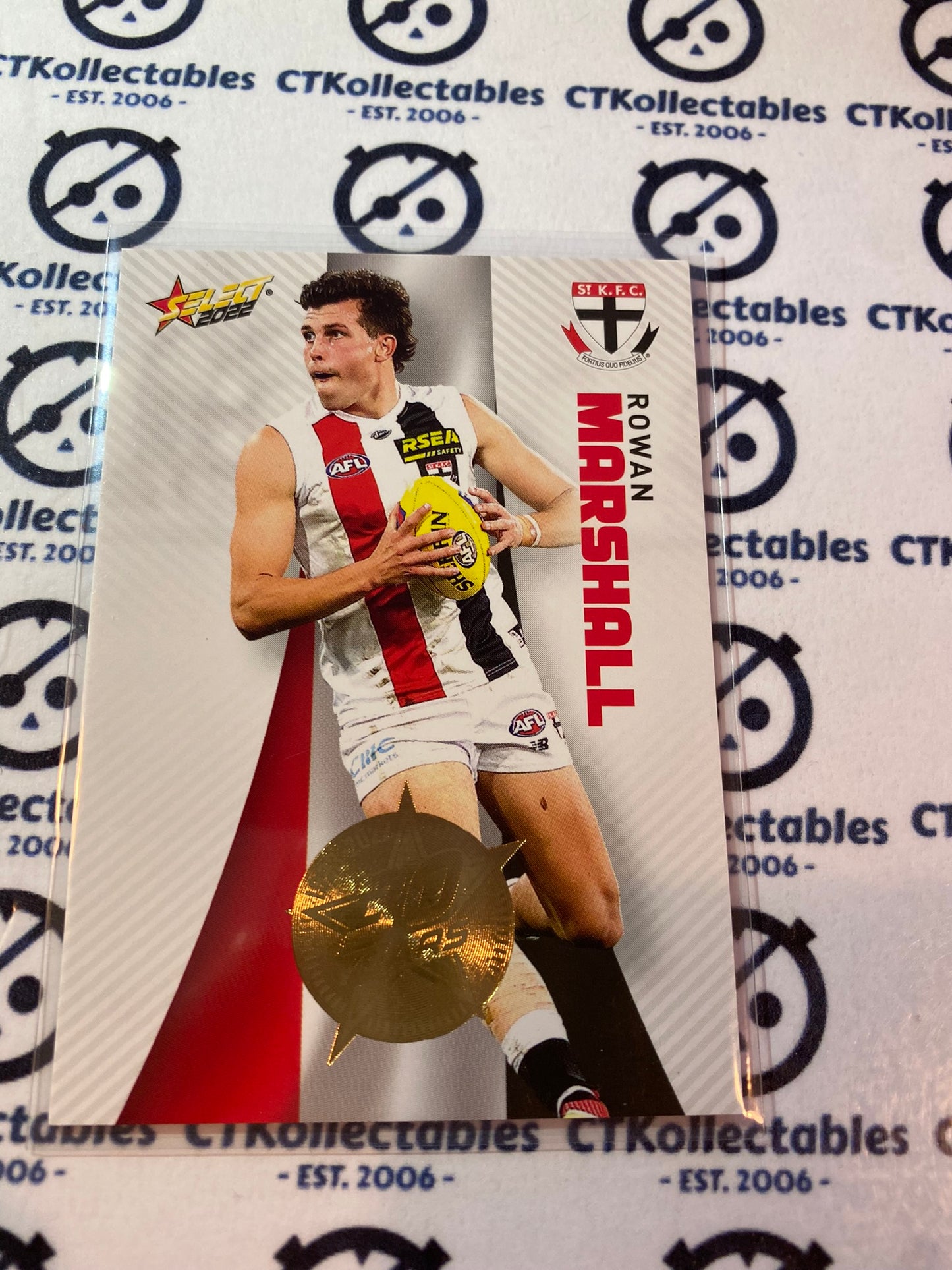 2022 AFL Footy Stars Gold 30th Anniversary - Rowan Marshall #147