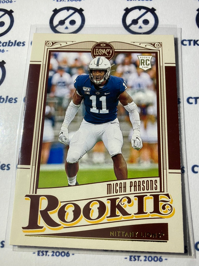 2021 NFL Legacy Micah Parsons Rookie #179 Cowboys RC
