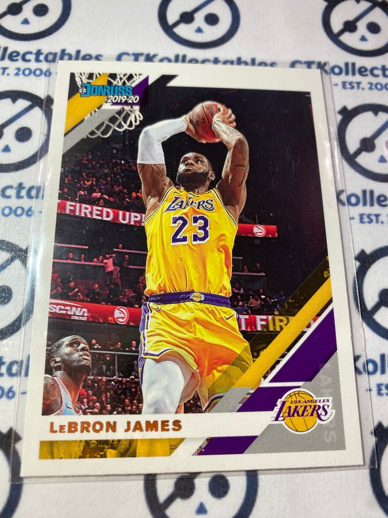 2019-20 NBA Donruss Lebron James base #94 Lakers