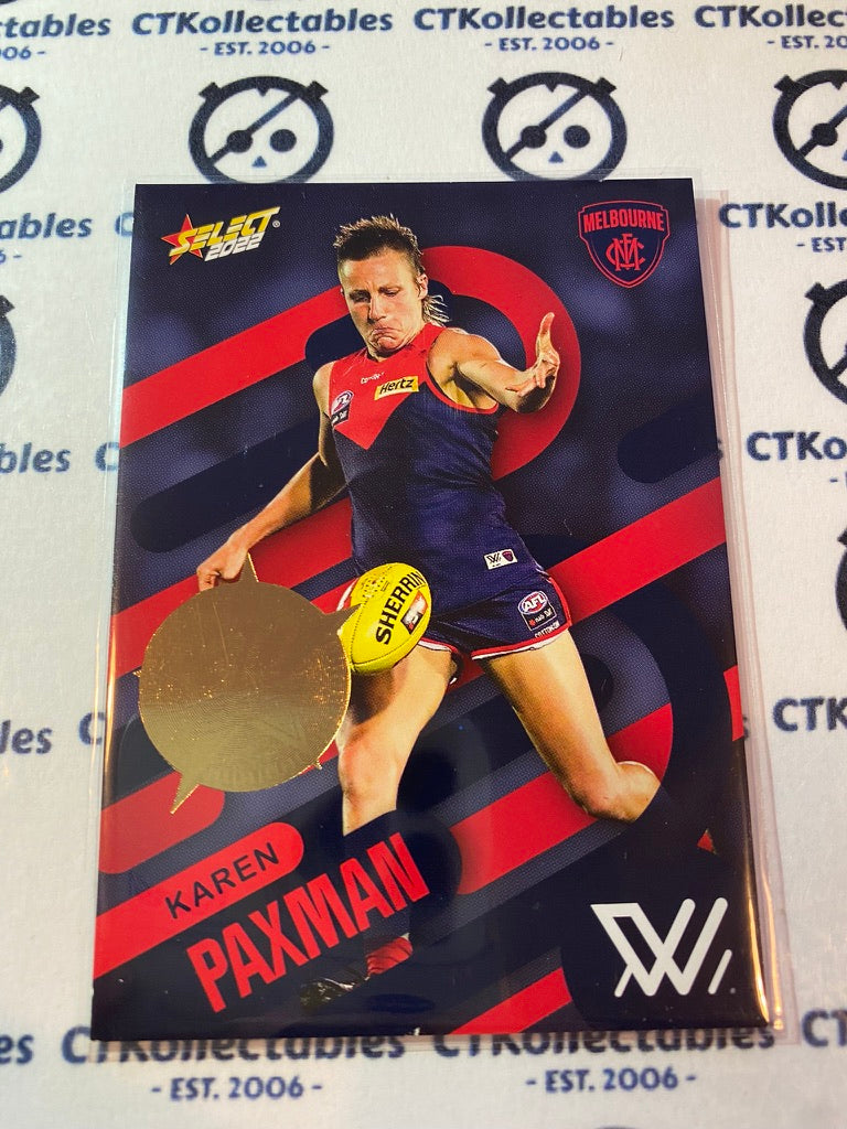 2022 AFL Footy Stars Gold 30th Anniversary - Karen Paxman #207
