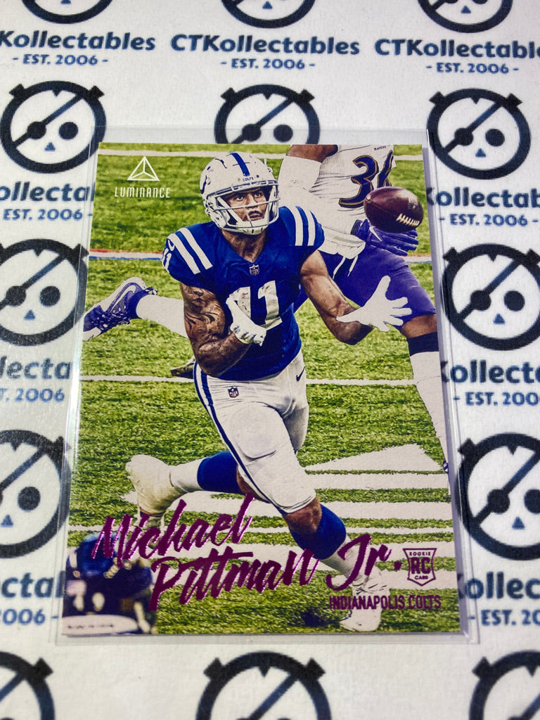 2020 NFL Chronicles Luminance Michael Pittman JR. Pink RC #220 Colts