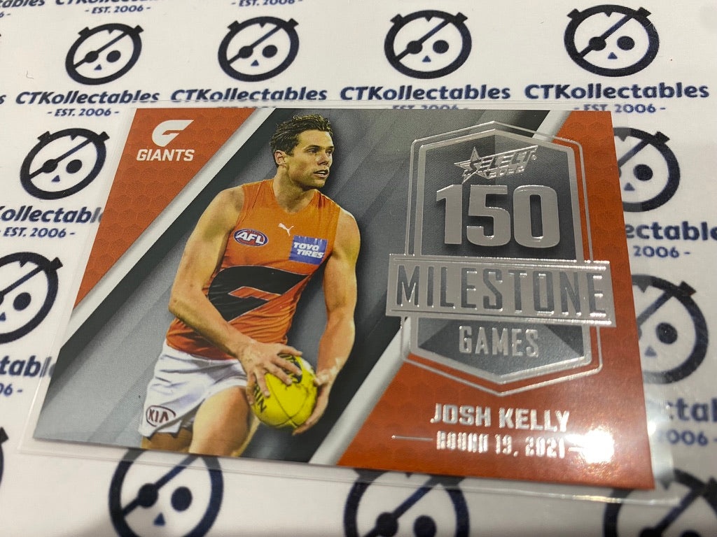 2022 AFL Footy Stars Milestone 150 games - Josh Kelly MG39