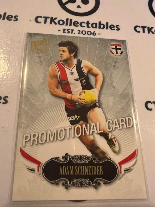 2009 AFL Pinnacle Adam Schneider #157 Promo Card