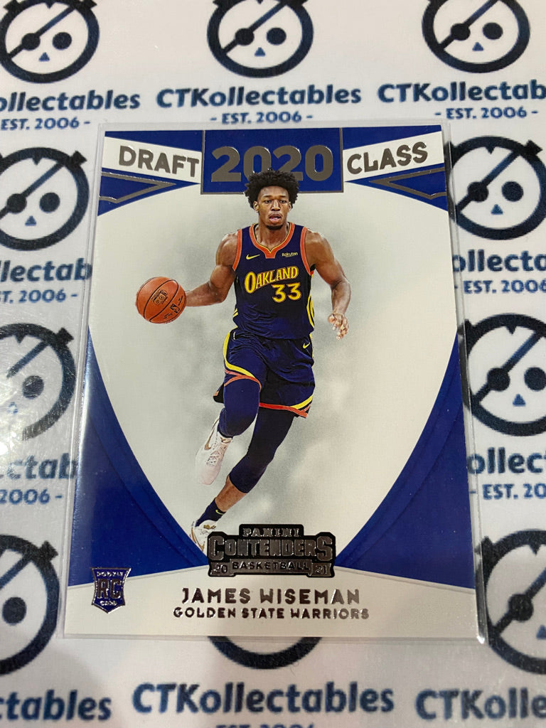 2020-21 NBA Contenders 2020 Draft Class James Wiseman #15 Warriors