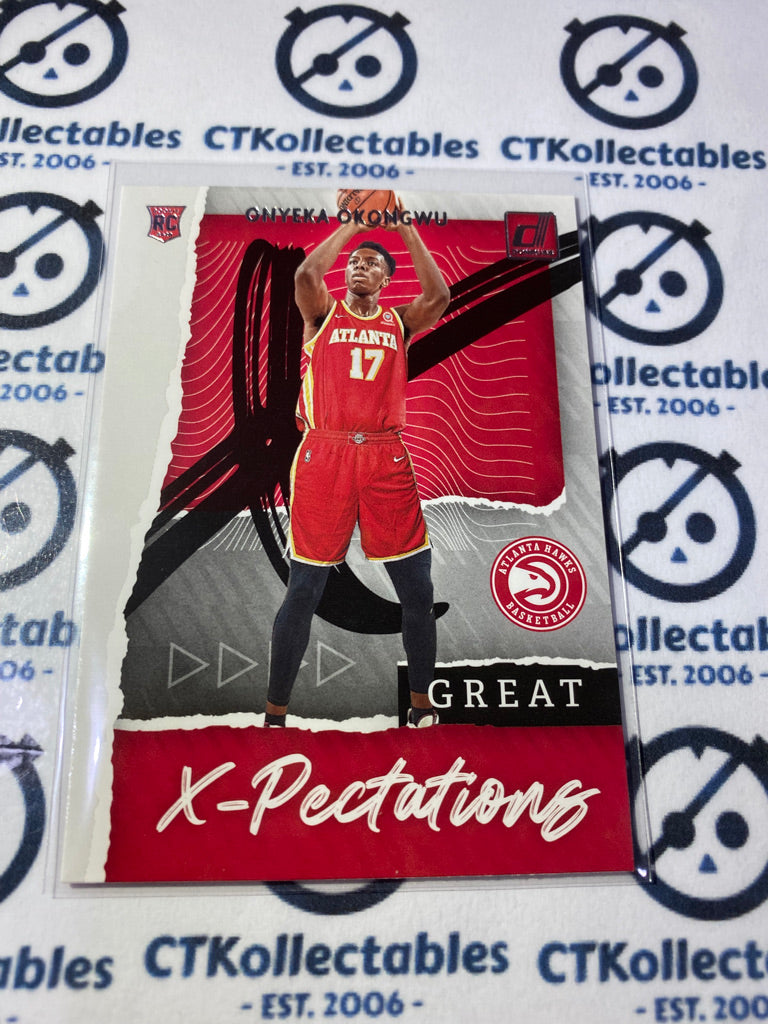 2020-21 NBA Donruss Great X-Pectations Onyeka Okongwu #6 Hawks