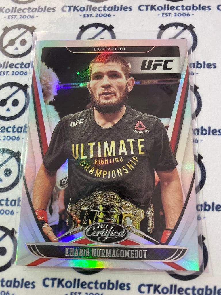 2021 UFC Panini Chronicles Certified Khabib Nurmagomedov #122 Lightweight