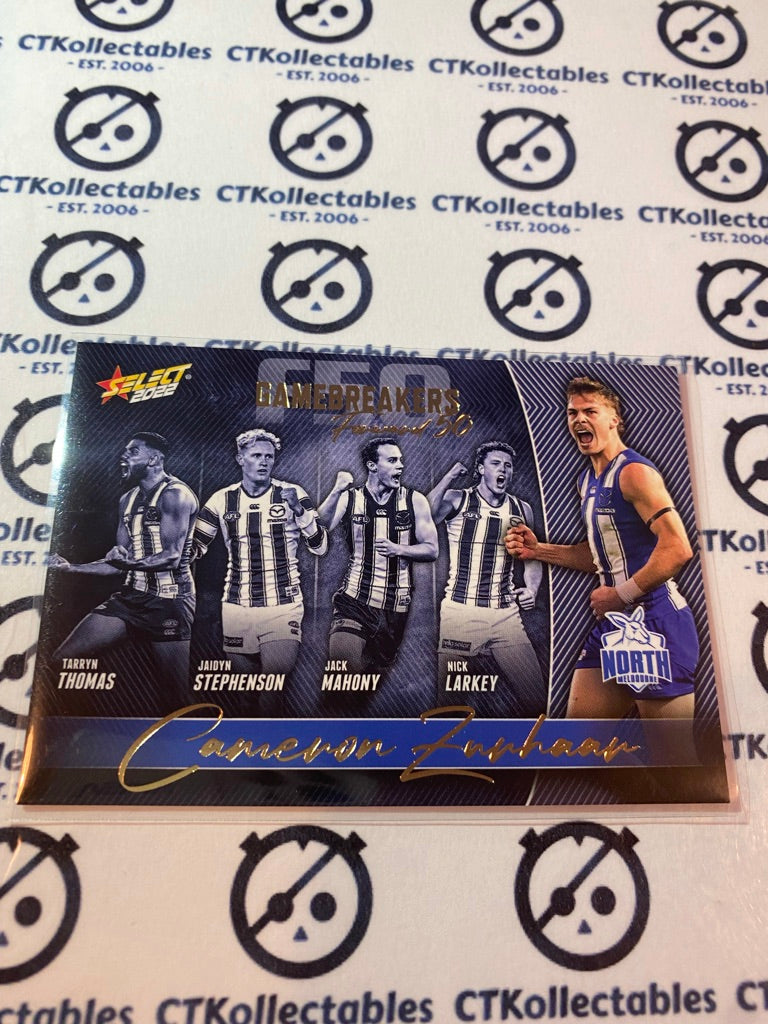 2022 AFL Footy Stars Gamebreakers Forward 50 - Cameron Zuhaar GB60