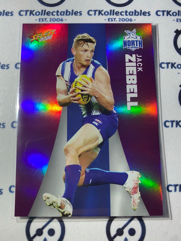 2022 AFL Footy Stars Purple Parallel - Jack Ziebell PP120