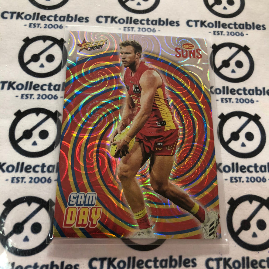 2021 AFL Footy Stars Holographic Foil Sam Day HF68