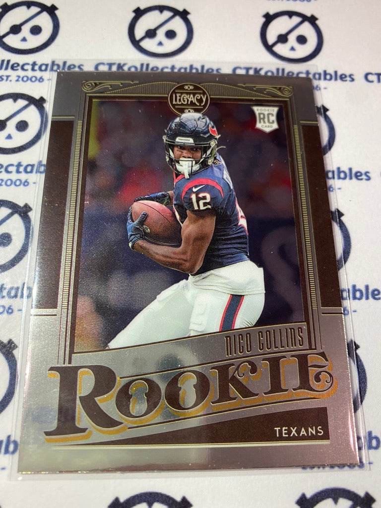 2021 NFL Chronicles Legacy Nico Collins rookie RC #205 Texans