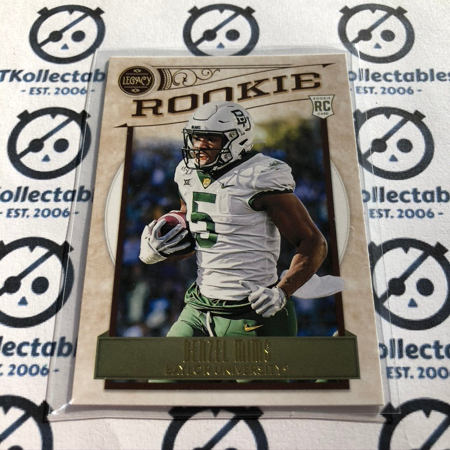 Denzel Mims "ROOKIE" RC #199 2020 NFL Legacy