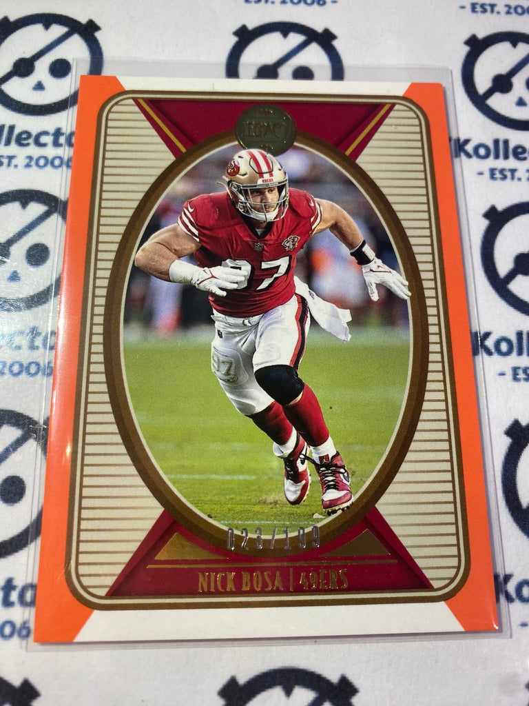 2022 NFL Panini Legacy Nick Bosa #023/199 #90 49ers