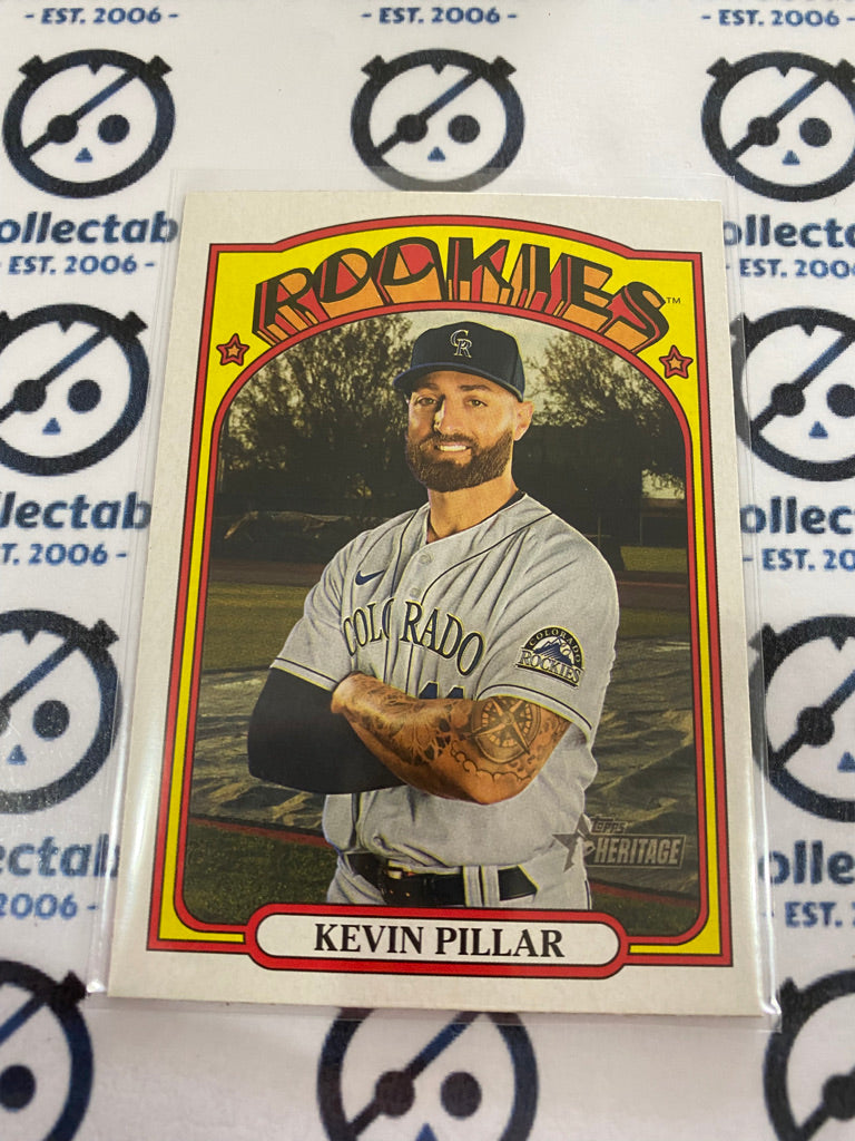 2021 MLB Heritage Rookies Kevin Pillar RC #236 Rockies