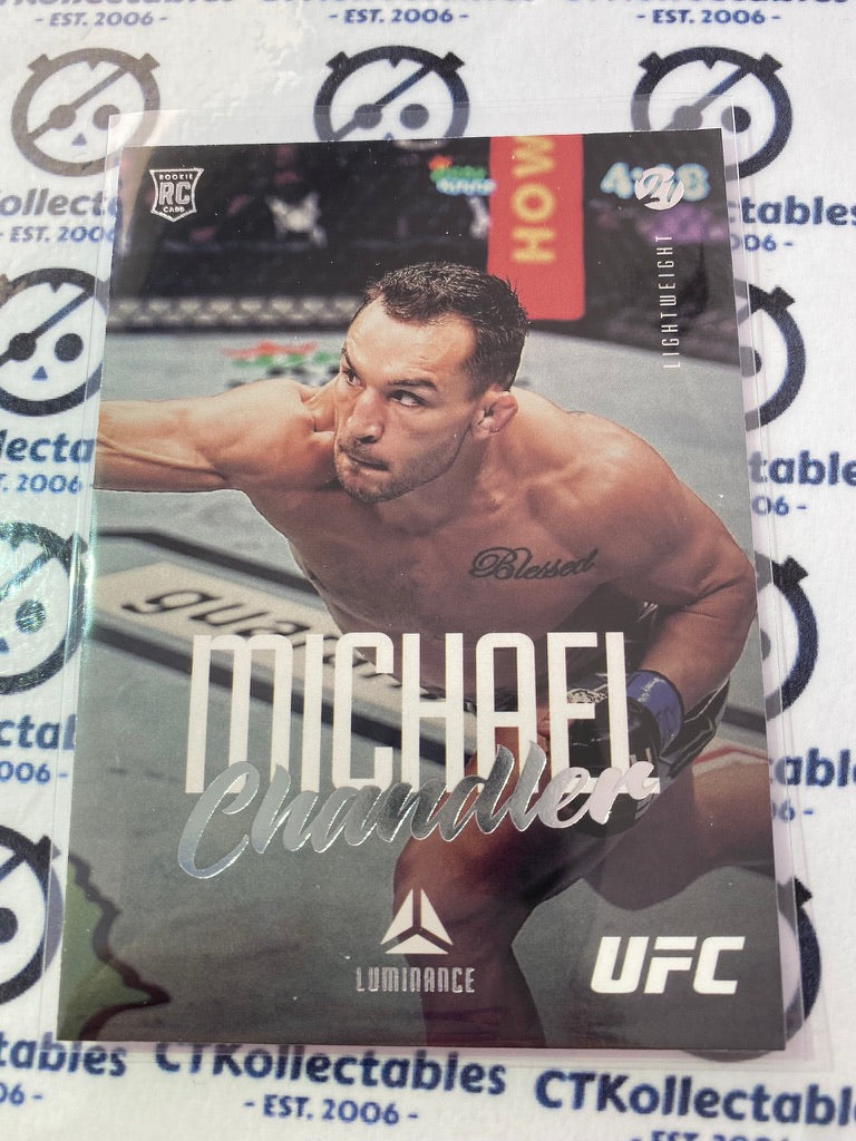 2021 UFC Panini Chronicles Luminance Michael Chandler RC #56 Lightweight