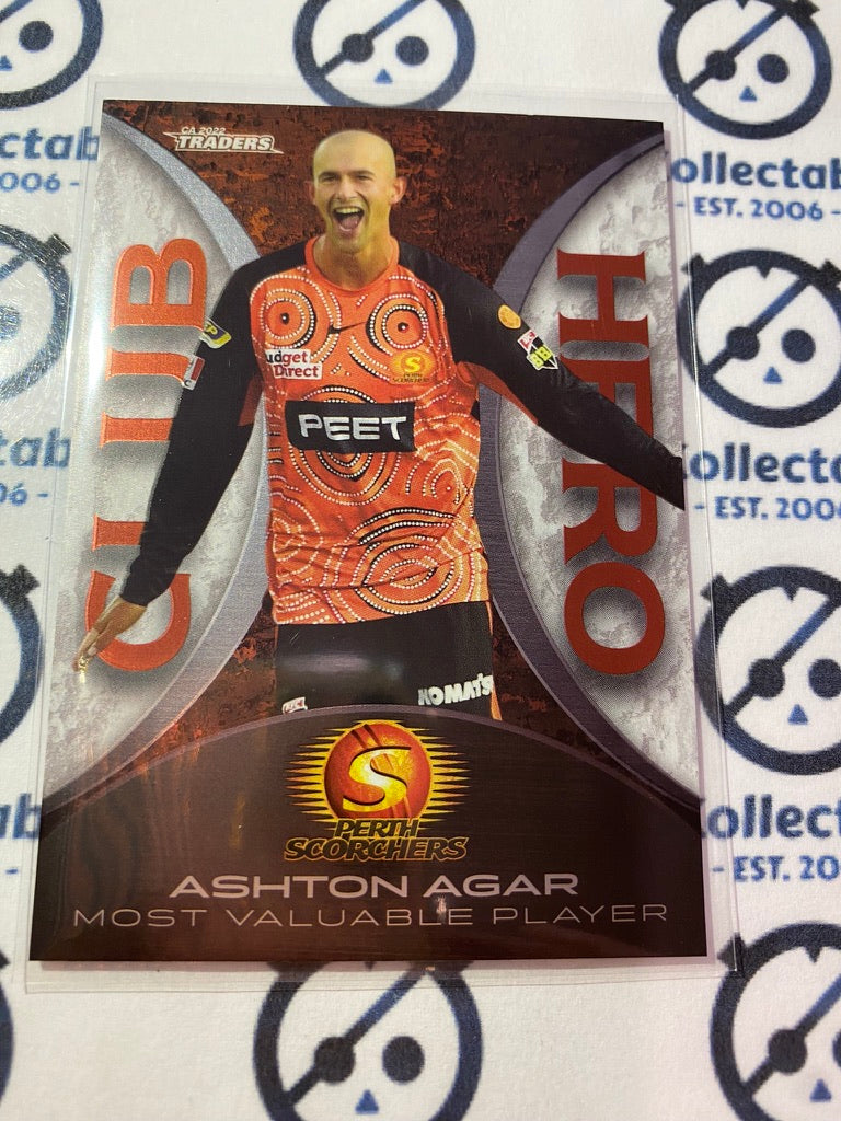 2022/2023 TLA Cricket Traders Club Hero- Ashton Agar #CH21/32