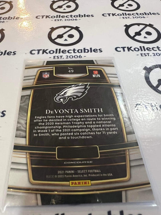 2021 NFL Panini Select DeVonta Smith Concourse Rookie RC #49 Eagles