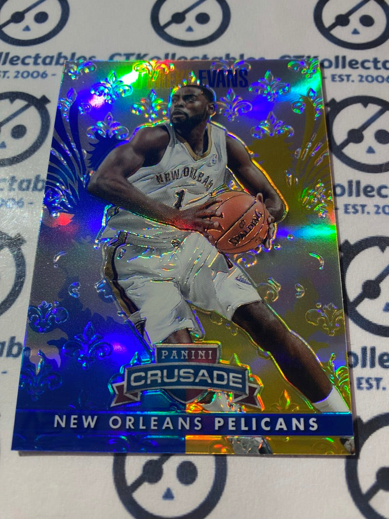 2013-14 Panini Crusade Tyreke Evans Blue Gold #270 Pelicans