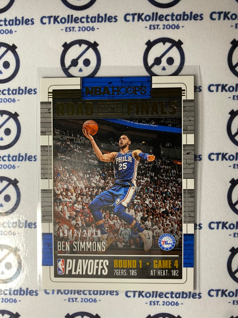 2018-19 Panini Hoops Ben Simmons Road to finals #1943/2018