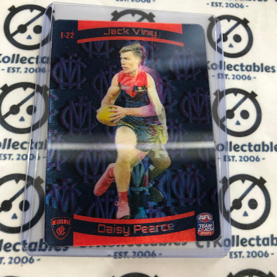 2021 AFL Teamcoach Jack Viney/ Dasiy Pearce 3D Icons I-22