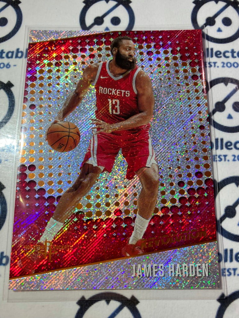 2017-18 NBA Panini Revolution James Harden Base #95 Rockets