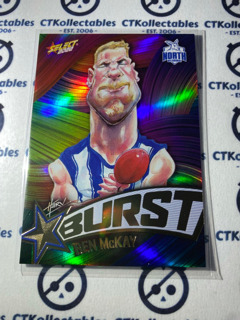 2022 AFL Footy Stars Starburst Paint - Ben Mckay SBP46