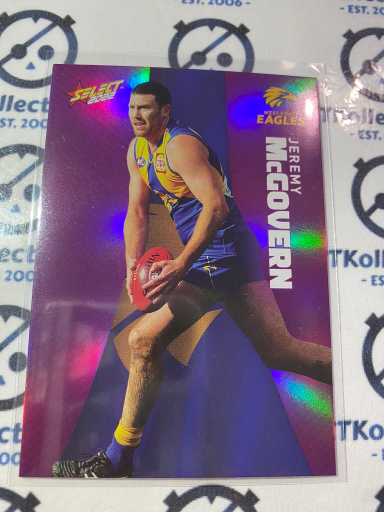 2022 AFL Footy Stars Purple Parallel - Jeremy McGovern PP167