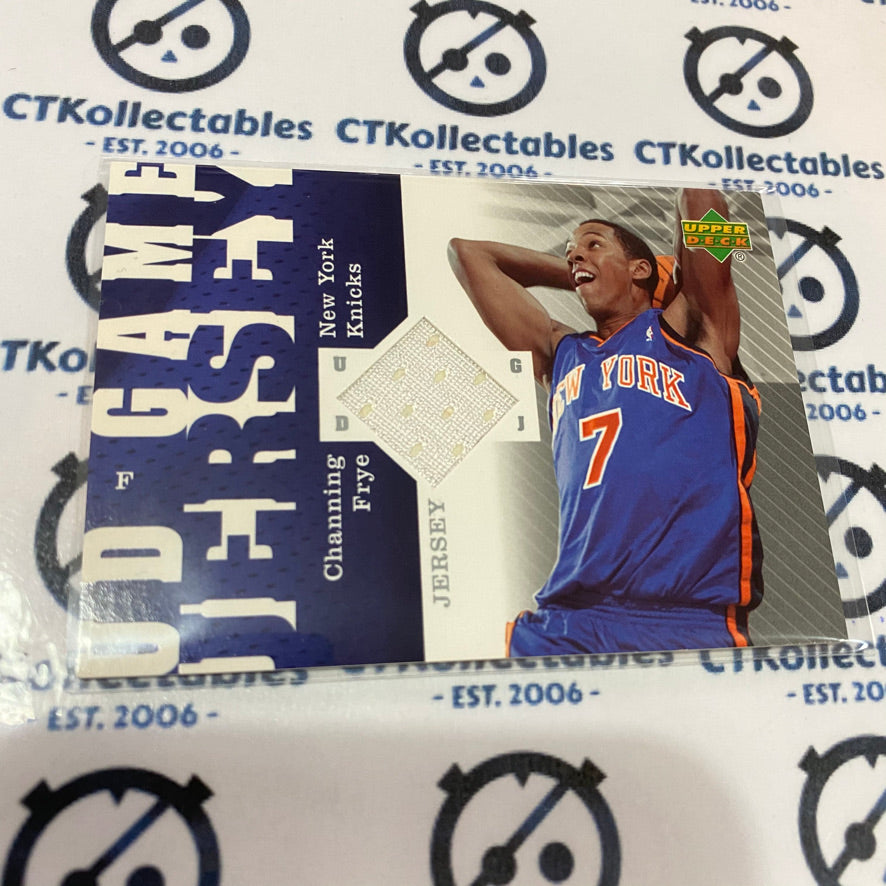 2006-07 Upper Deck Channing Frye UD Game Jersey GJ-CF